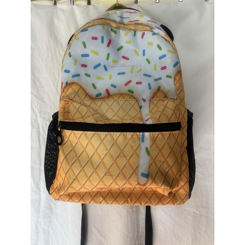 Ice Cream Drip Sibling Backpack Bag For Back to School KK6